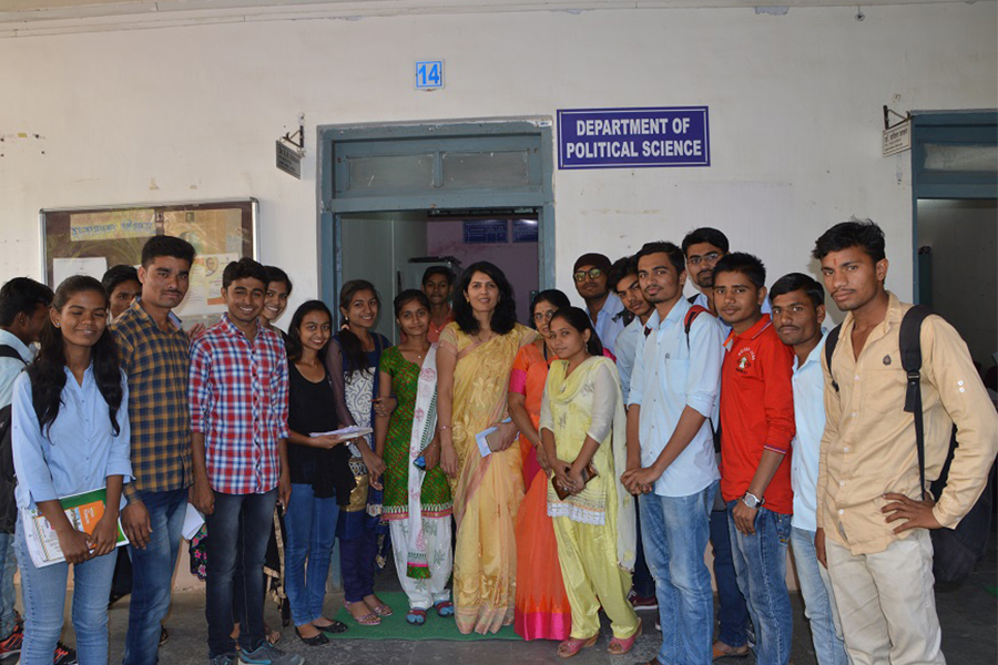 Dr.Anjali Dhanorkar Visit to Department of Political Science