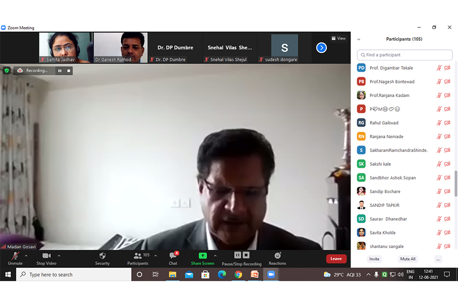 International webinar