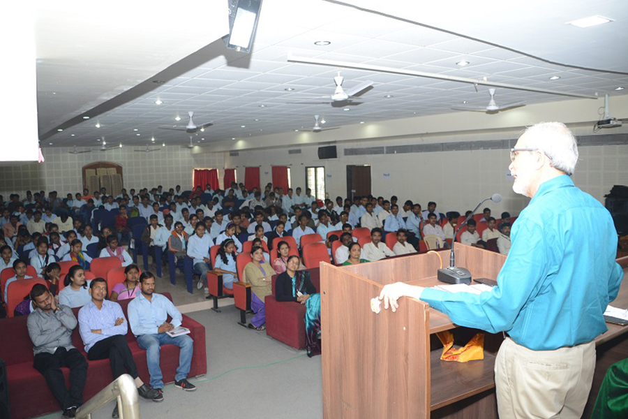Resource Person Prof.Prakash Pawar With Students Interaction