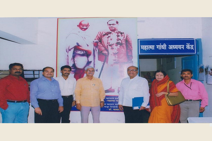 Visit by Dr. Jaisingrao Pawar