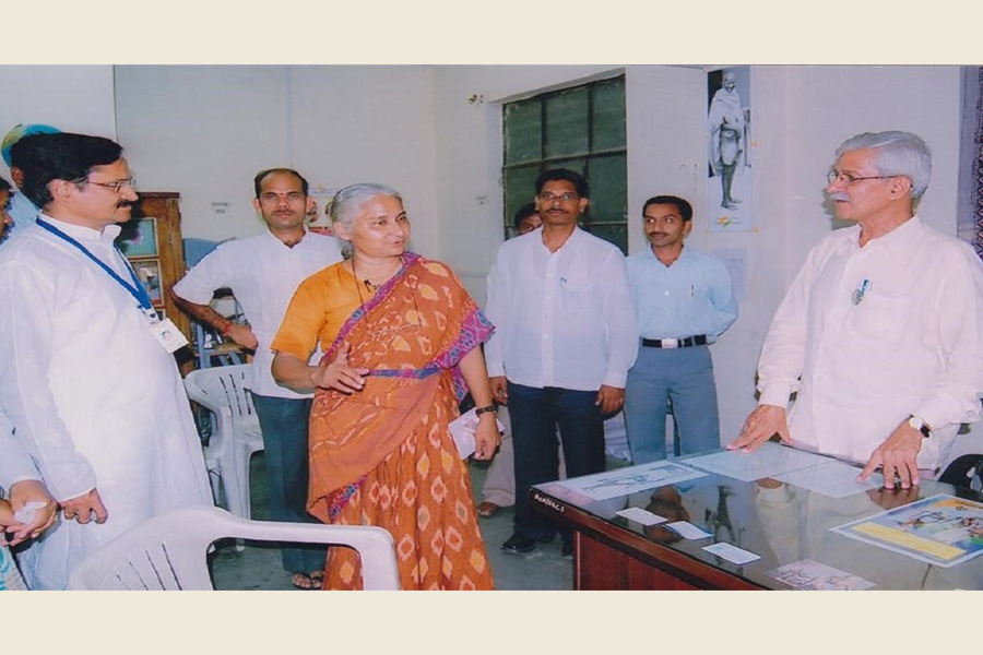 Visit by Medha Patkar