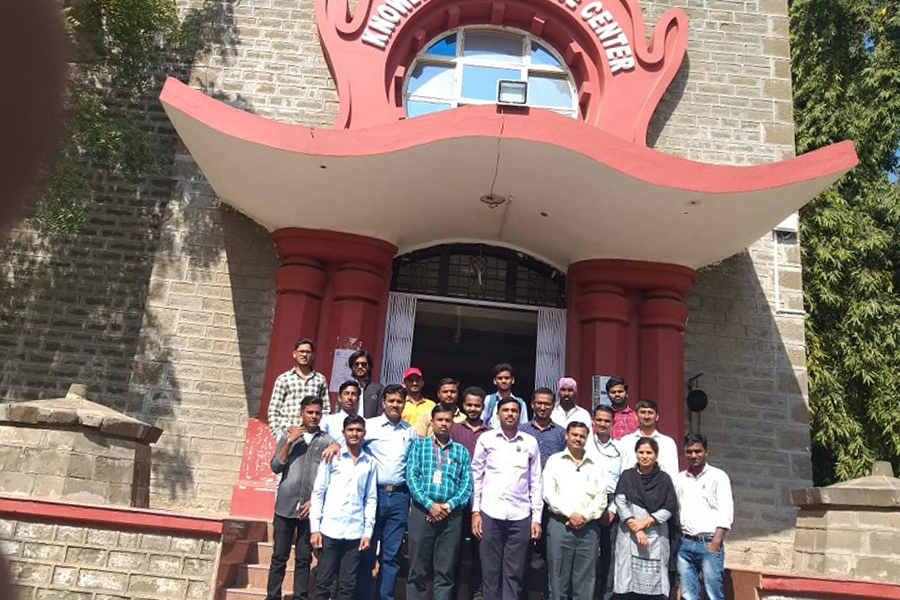 Visit to Library Dr.B.A.M. University Aurangabad