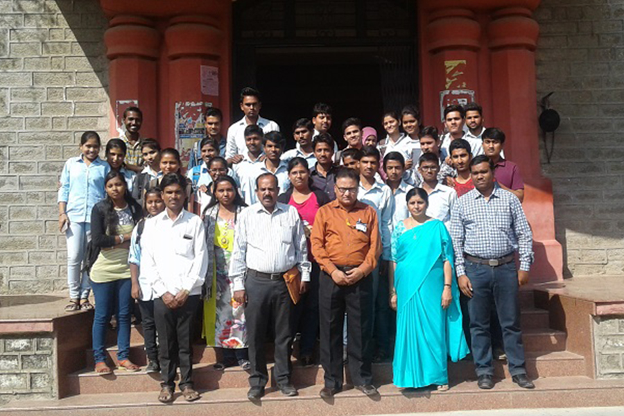 Visit to Library Dr.B.A.M.U. Aurangabad UG Students