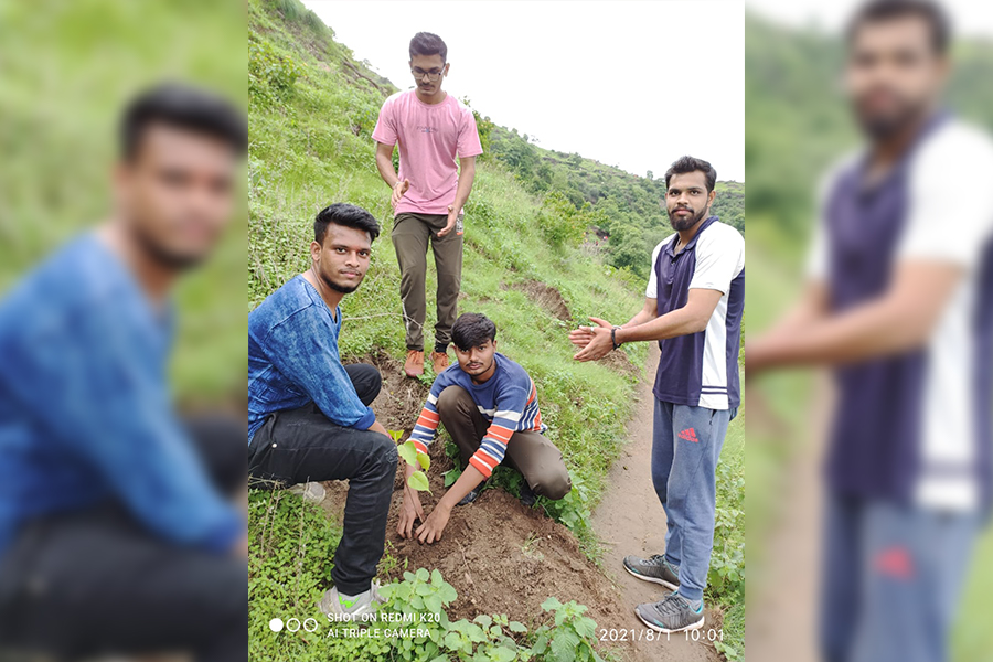 Plantation by Students off campus